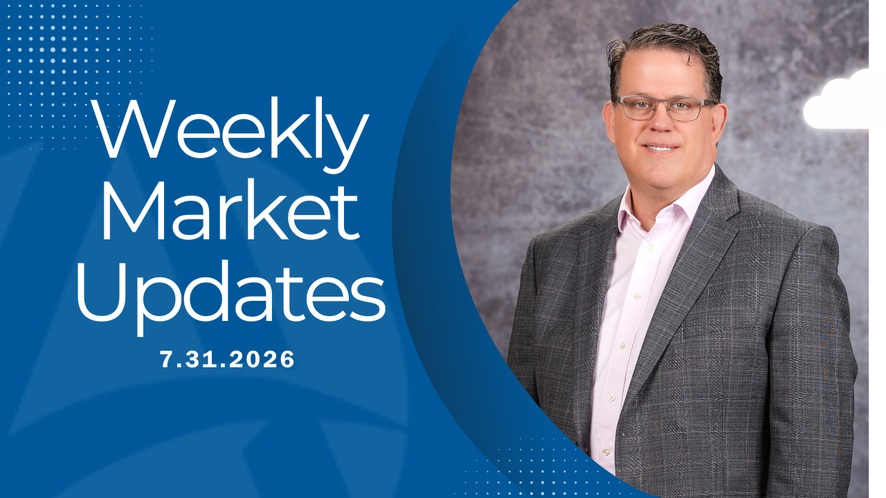Chris VanHart and the weekly market update thumbnail